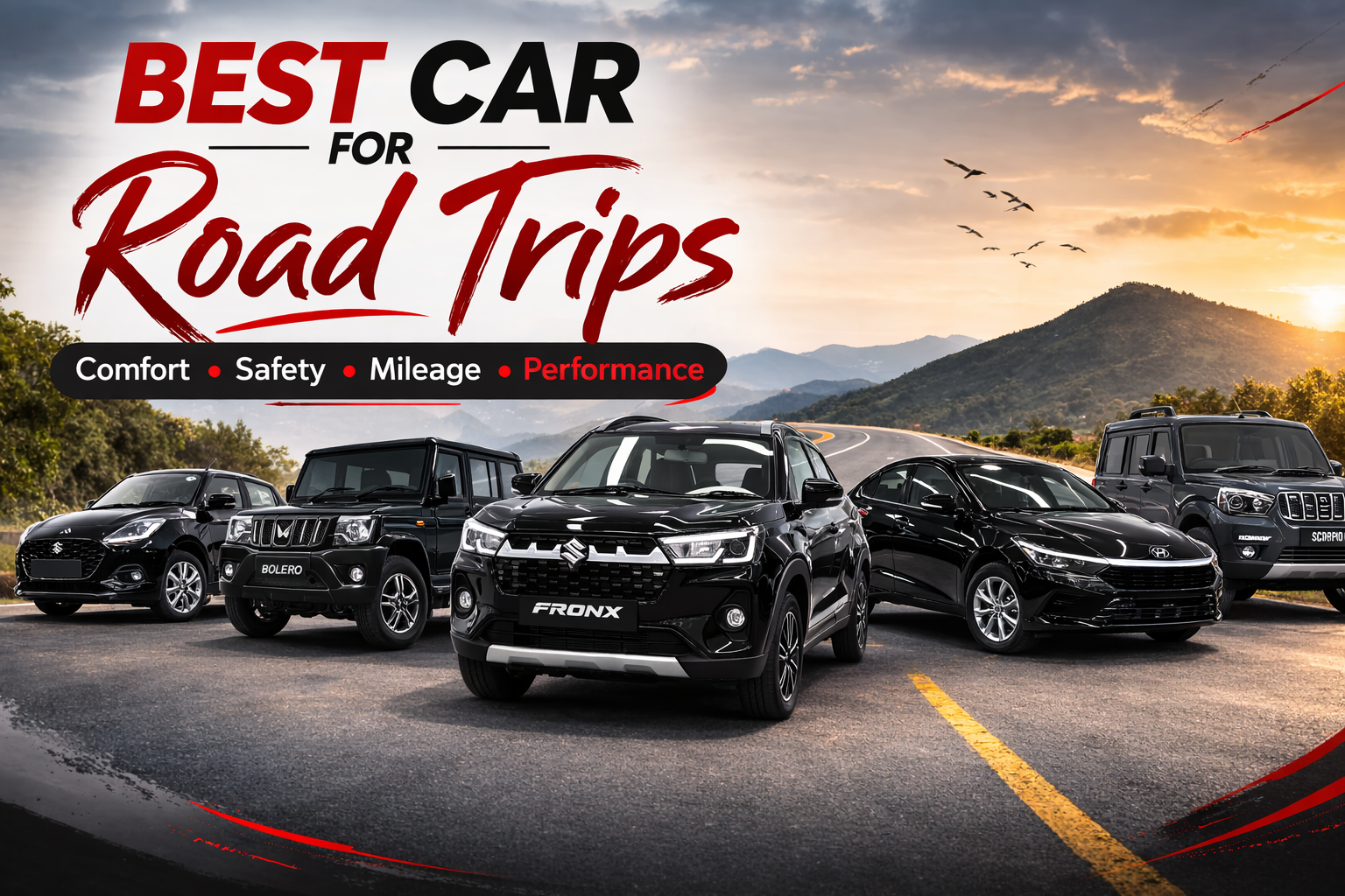 Best Car for Road Trips in India